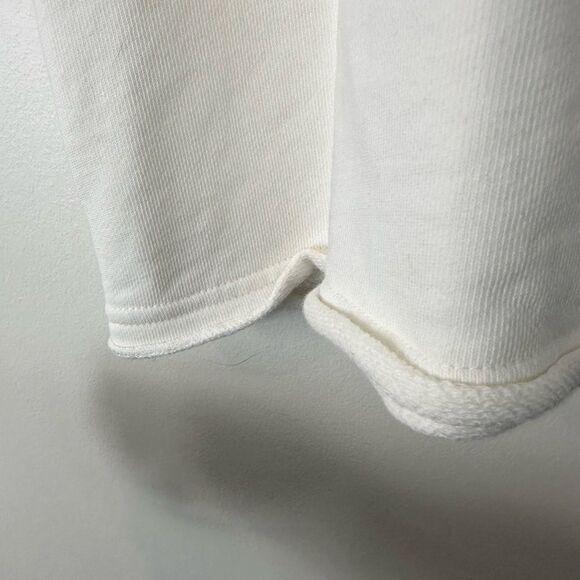 Lou & Grey Cream V-neck Boxy Sweatshirt M - Picture 3 of 6